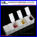 Logo de haute qualité hebdomadaire Pillbox personnalisé (EP-028)